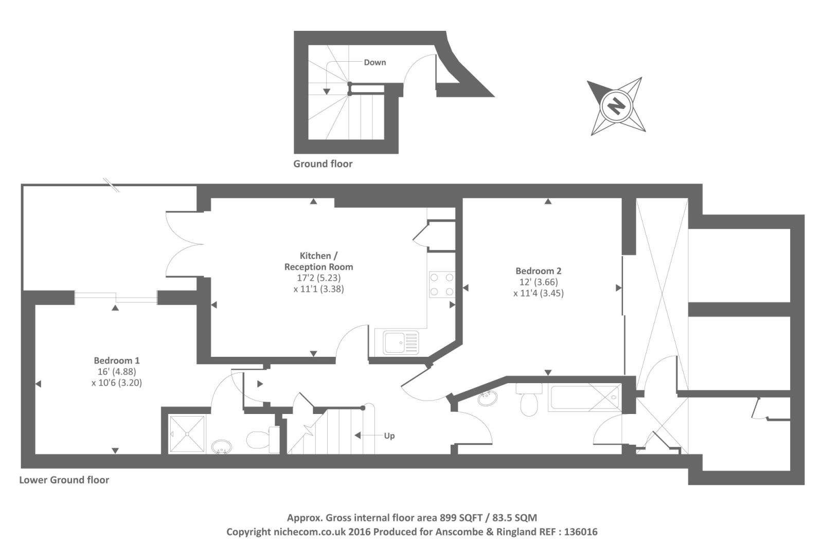 10 Englands Lane, London floorplan
