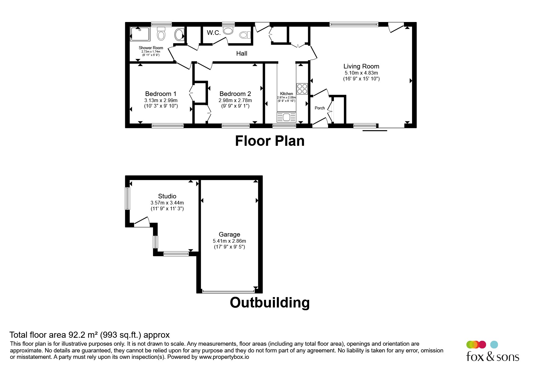 East Cottage, 4, Manor Farm Buildings, Seaford floorplan
