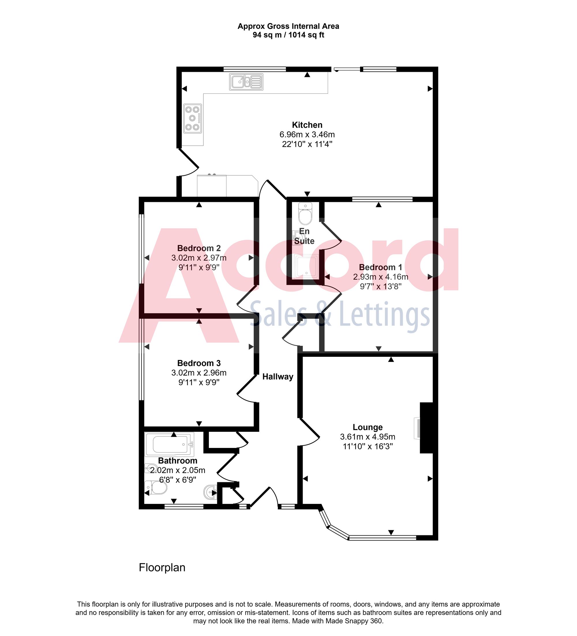 9 Ainsley Avenue, Romford floorplan