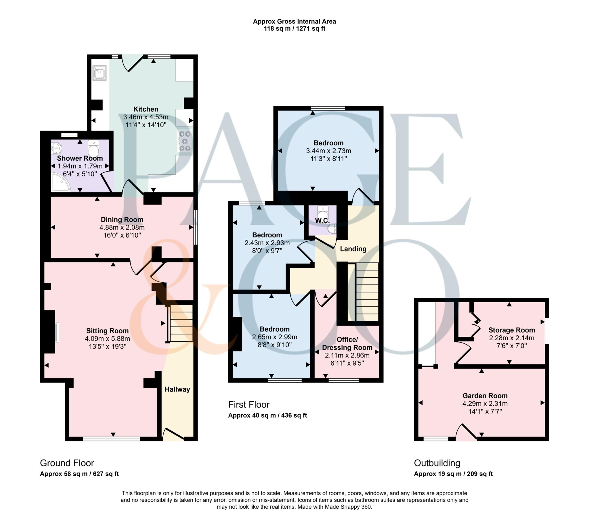September Cottage, Bigbury Road, Canterbury floorplan