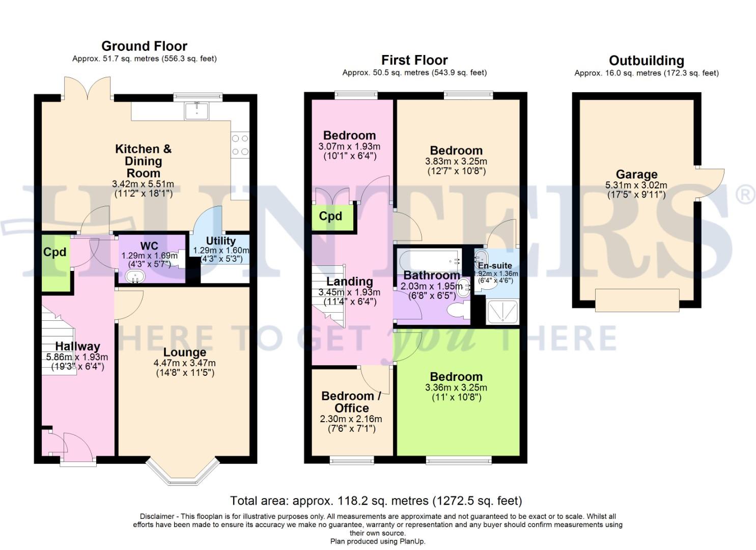 17, Dunnderdale Hill, Middleton floorplan