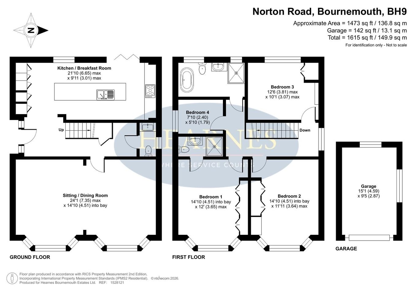 Norton Road, Bournemouth floorplan