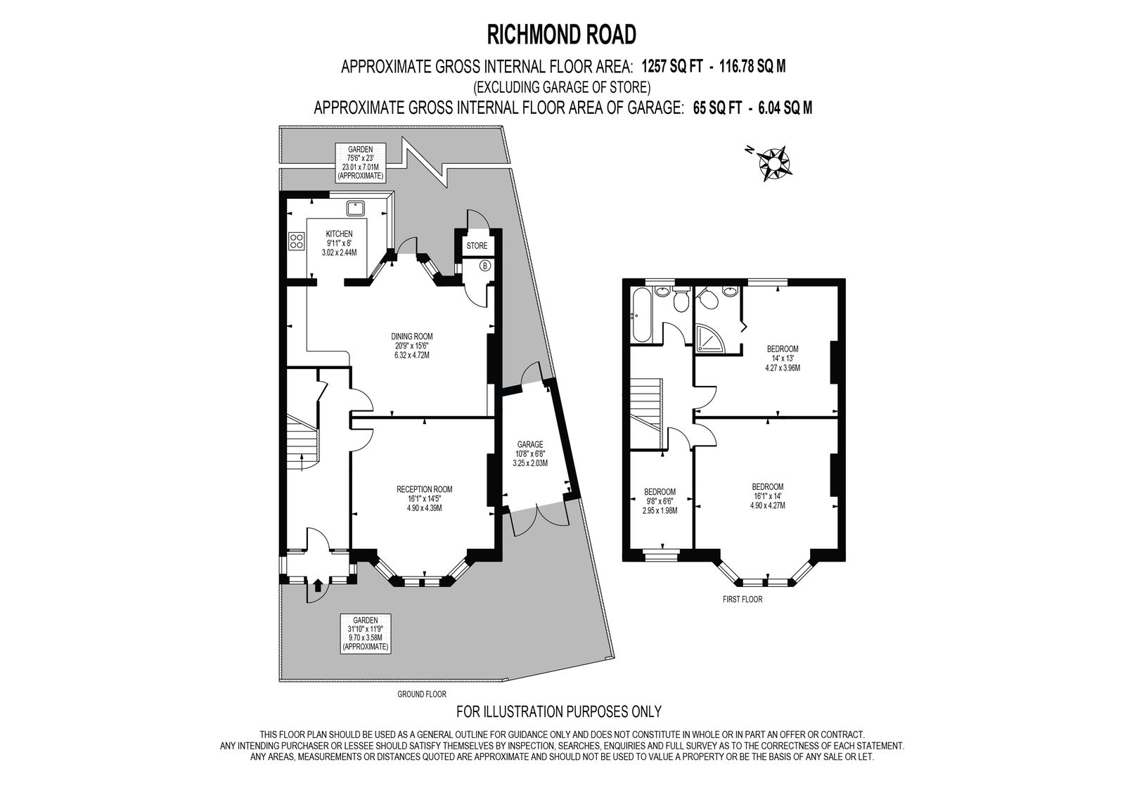 Richmond Road, Thornton Heath floorplan