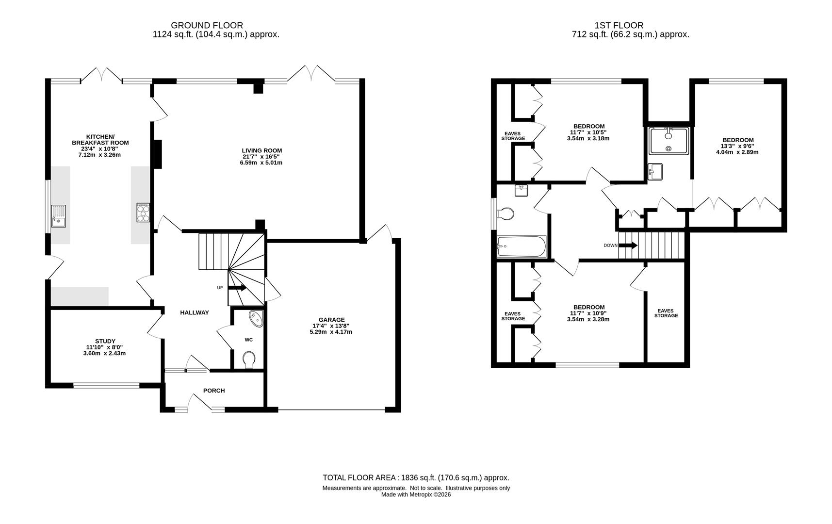Colnleigh, School Road, Brentwood floorplan