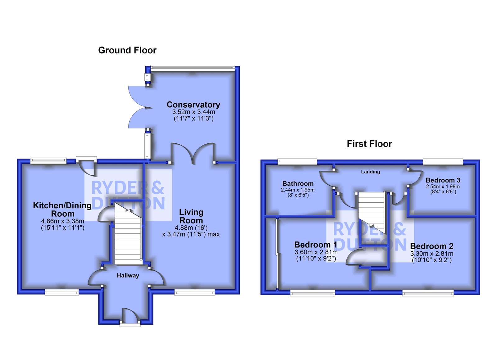 122C, Lower Edge Road, West Yorkshire floorplan