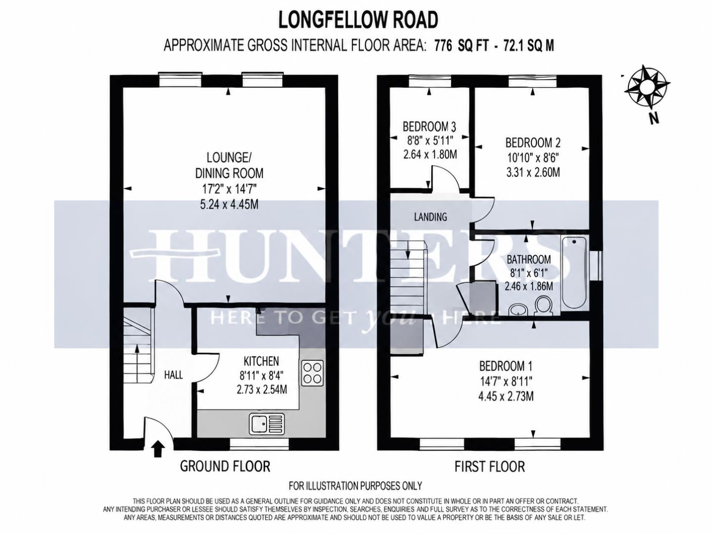 Wimborne Close, Worcester Park floorplan