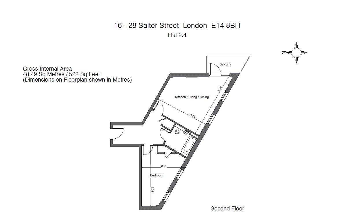 1 Bedrooms Flat to rent in Cayman Court, 9 Salter Street, London E14