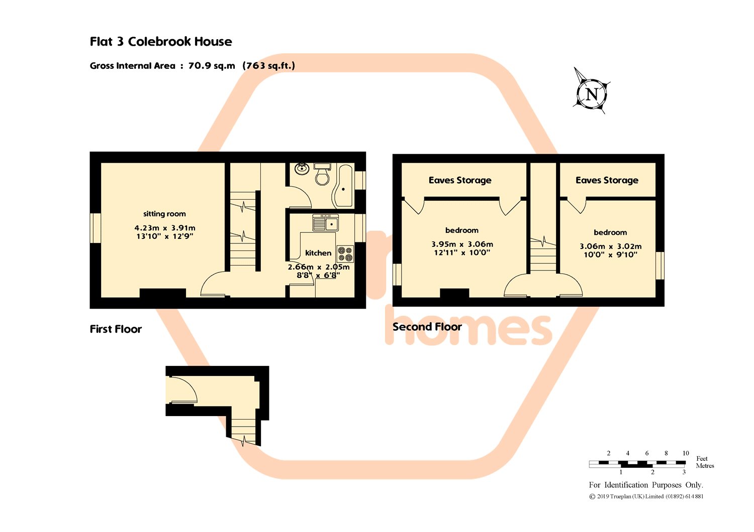 2 Bedrooms Flat to rent in Colebrook House, 55-57 Colebrook Road, Tunbridge Wells, Kent TN4