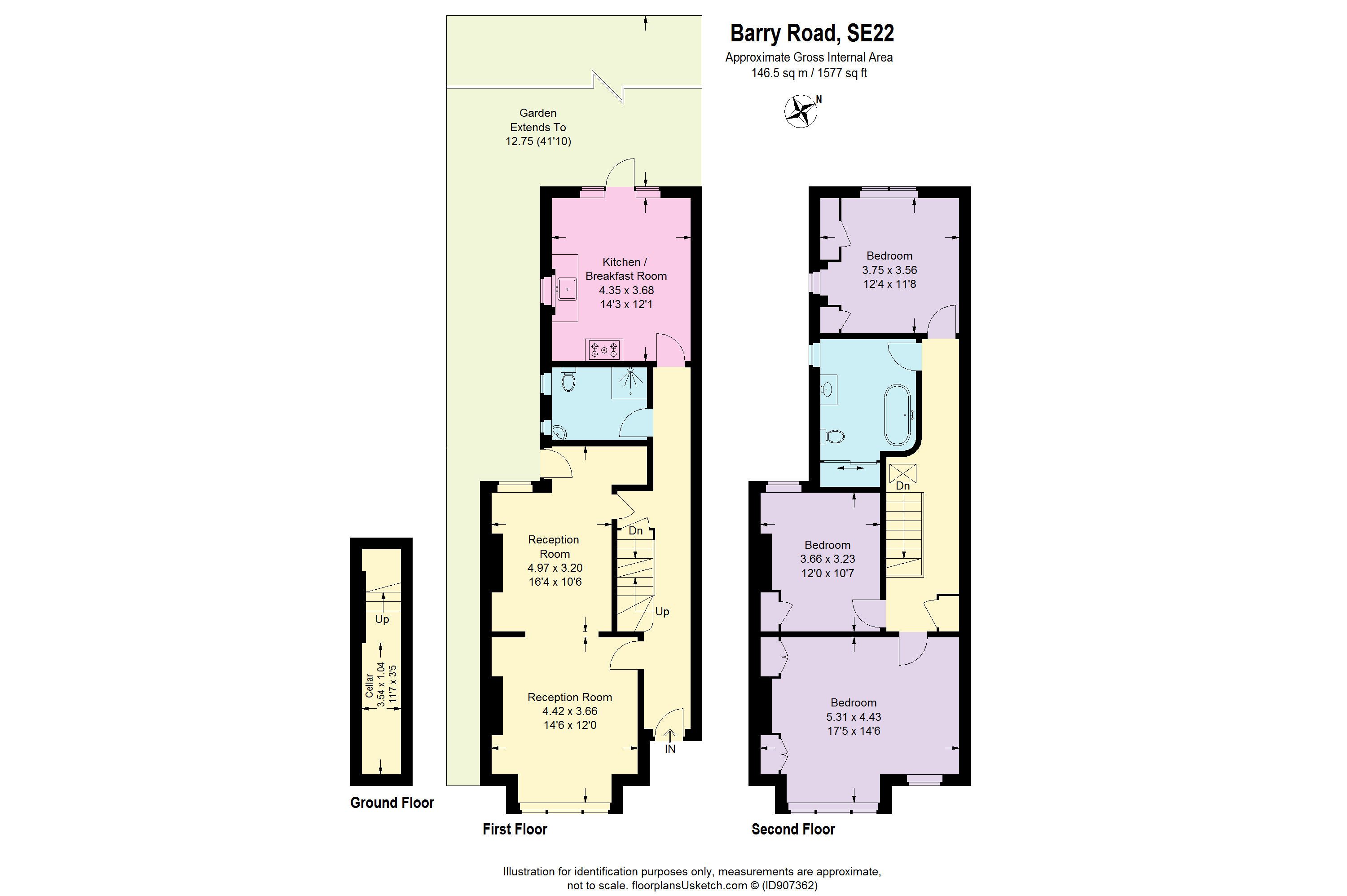 Barry Road, East Dulwich, London SE22, 3 bedroom end terrace house for sale 62742834
