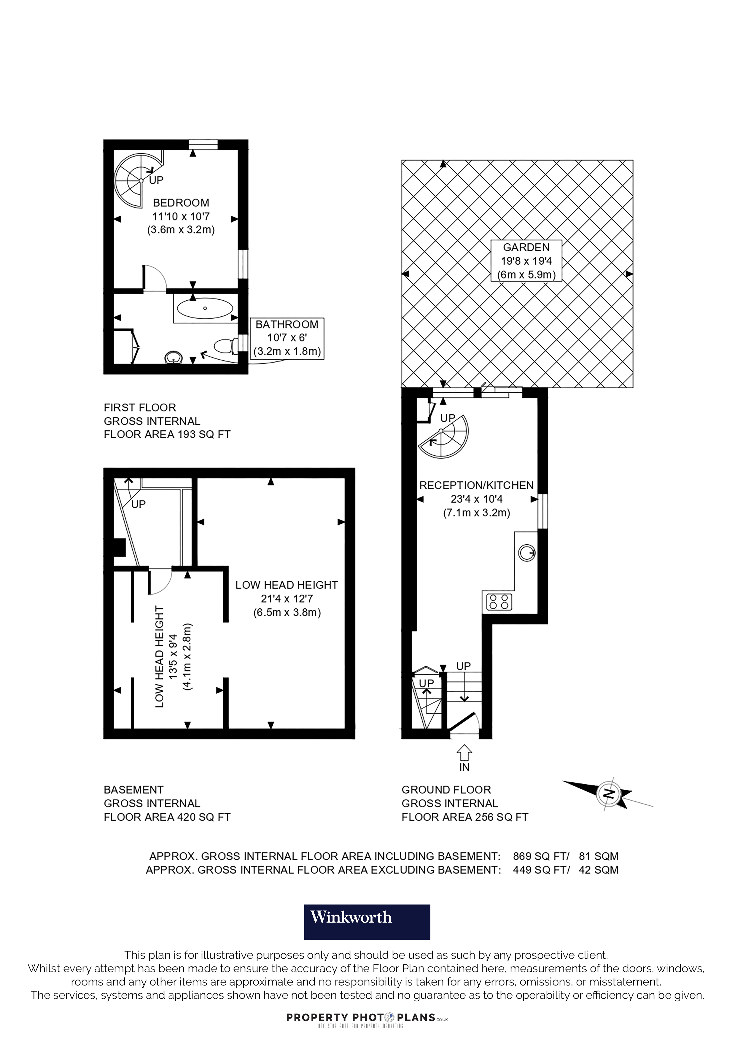 Flat 2, 85, Godolphin Road, London floorplan