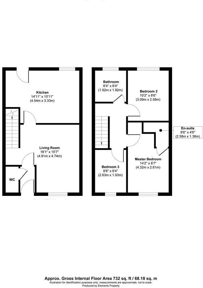 121, Newland Avenue, Barnsley floorplan