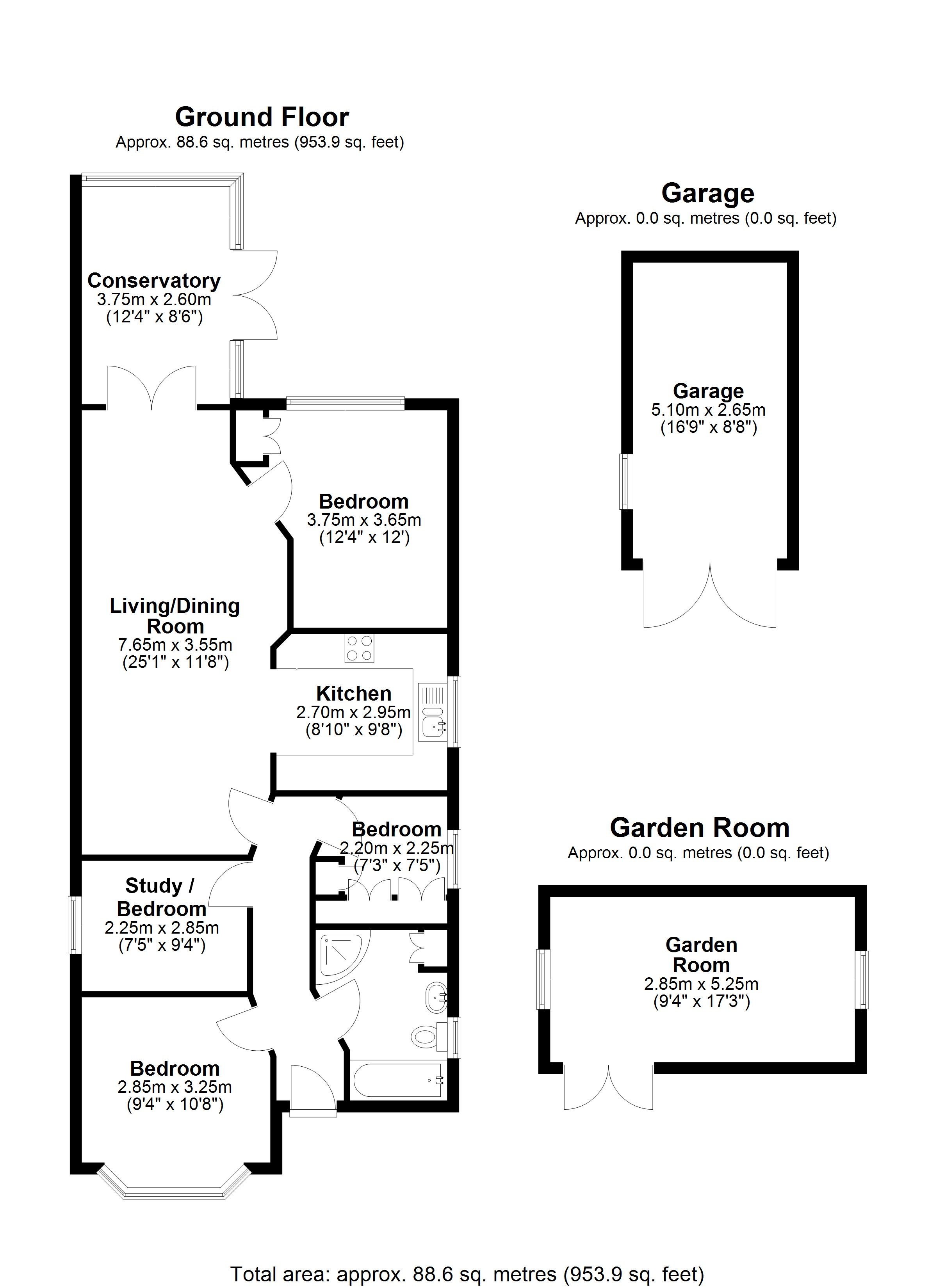 11, Selsdon Road, Addlestone floorplan