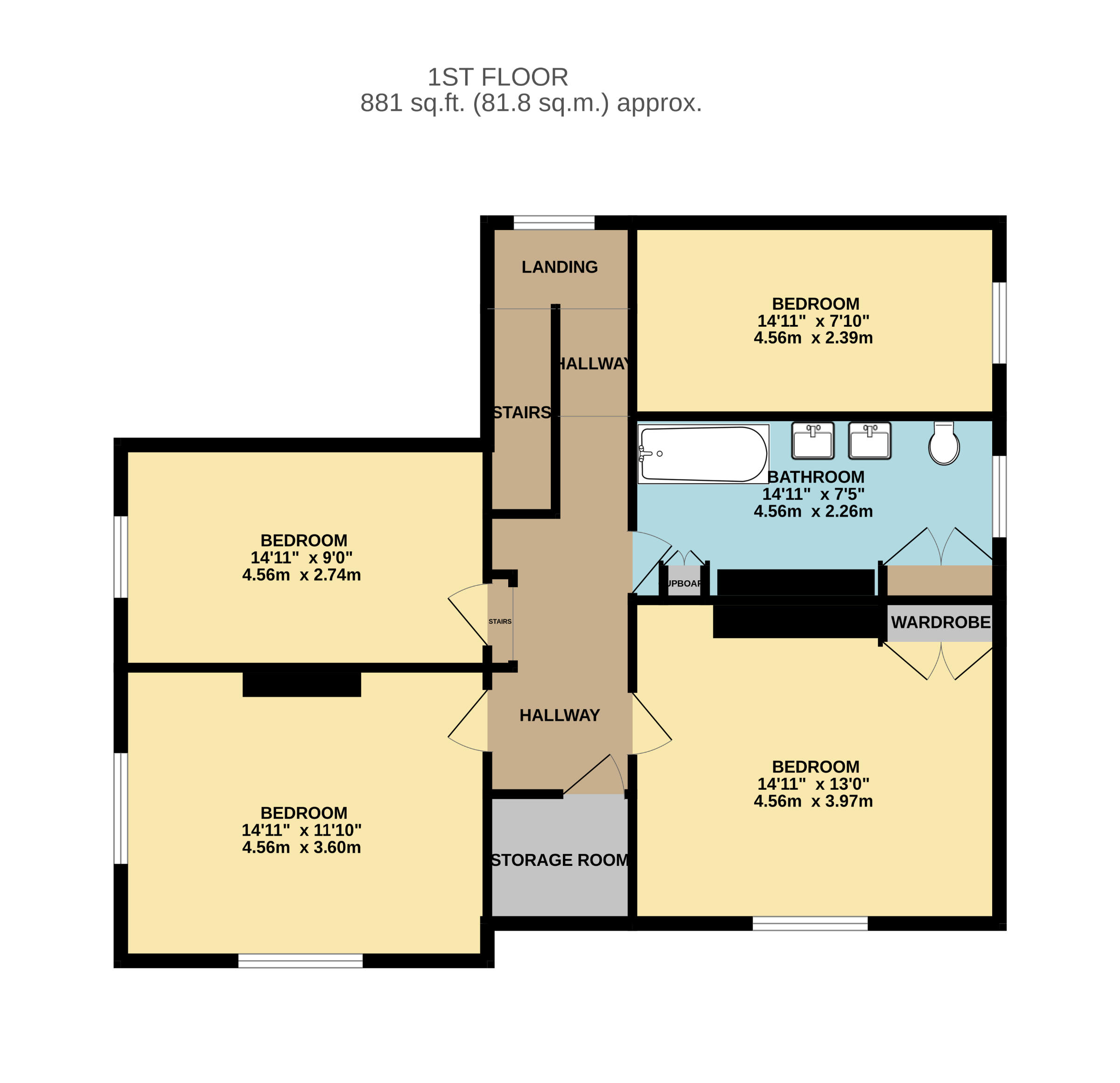 The Old Police Station, Westbury-on-Severn floorplan