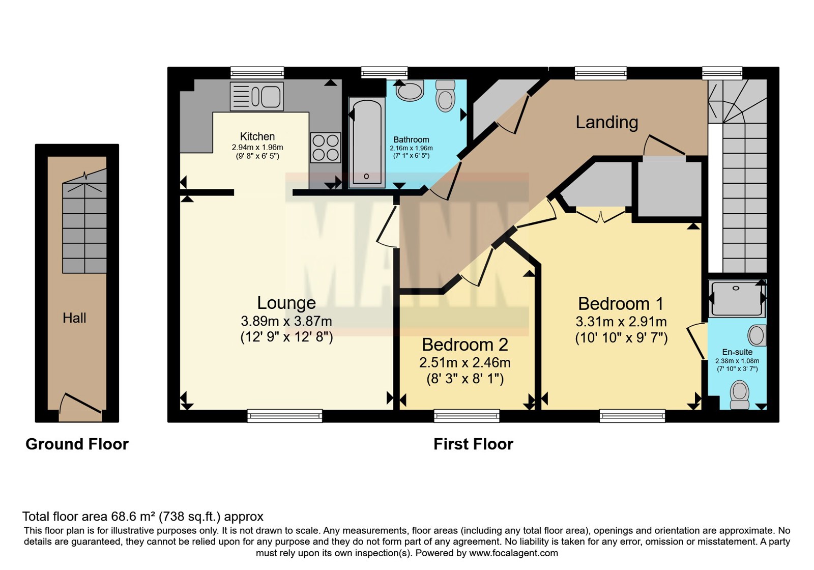 36, Eglington Drive, Rochester floorplan