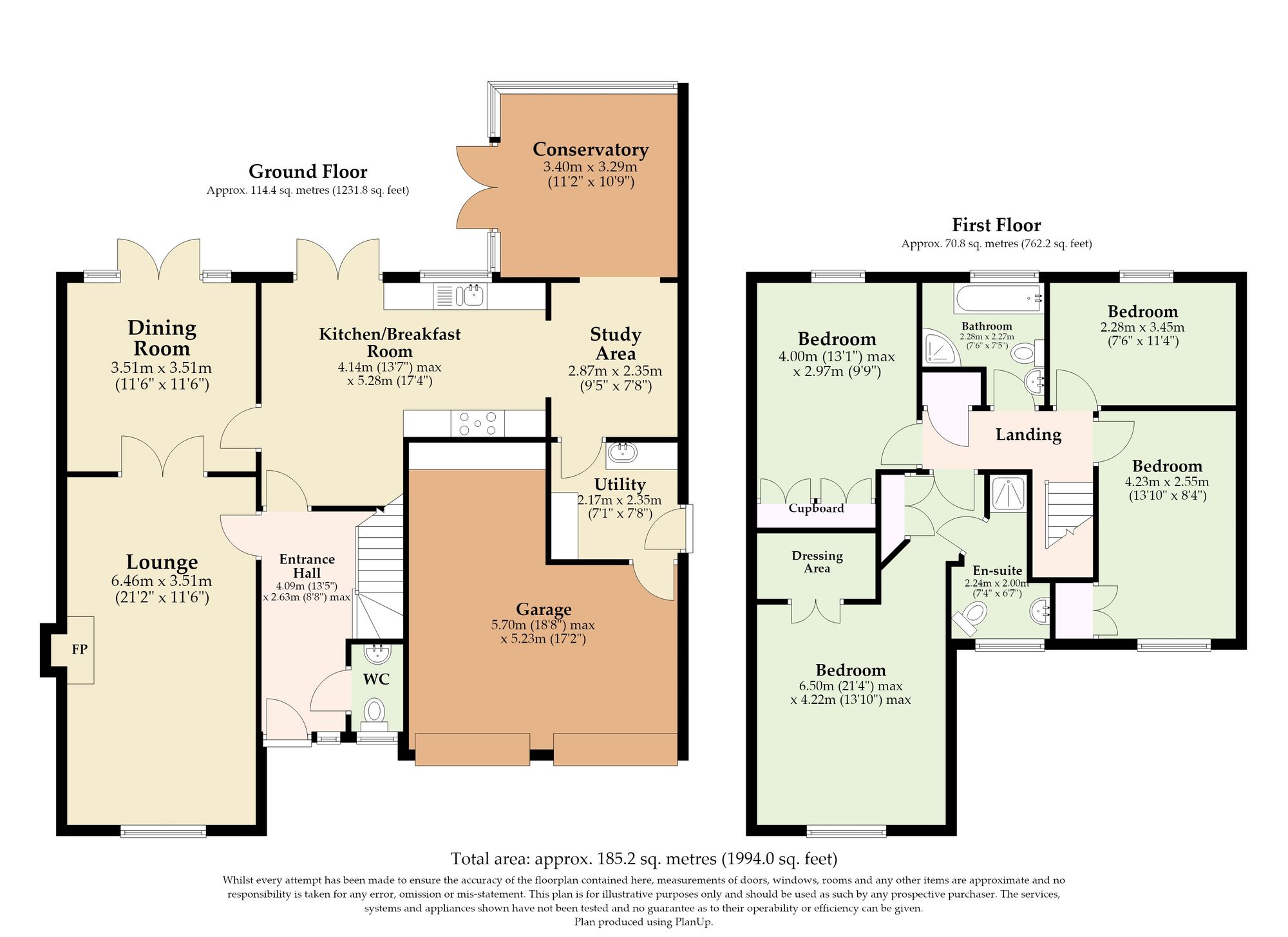 43 Broadland Drive, Norwich floorplan