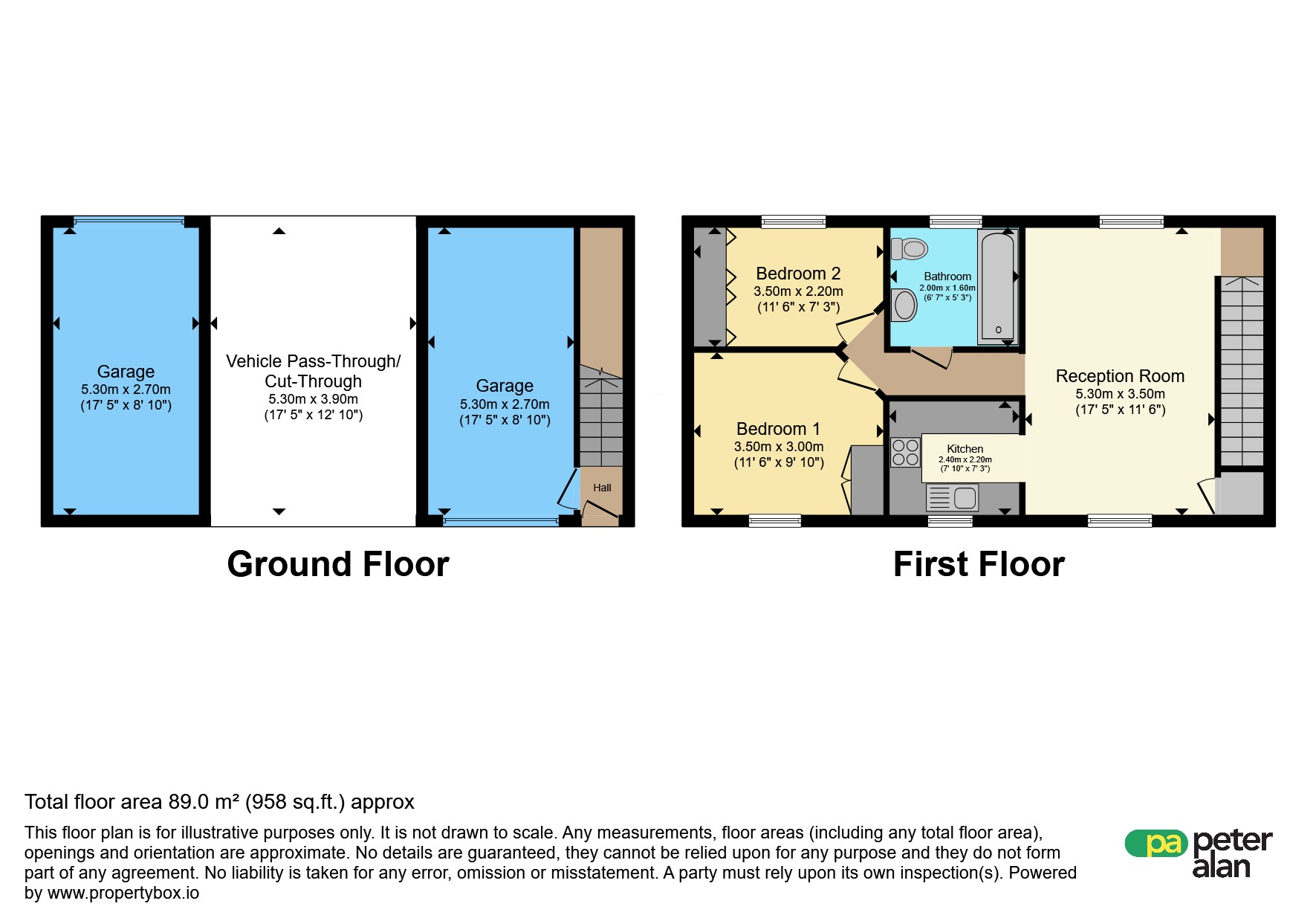 218, Longacres, Bridgend floorplan