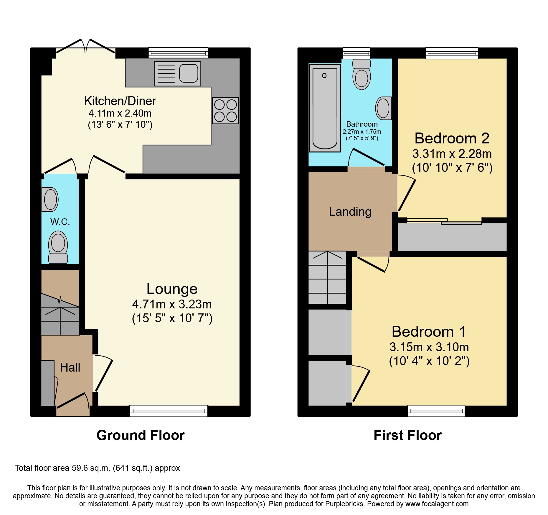 48, Primrose Way, Langwith, Mansfield floorplan
