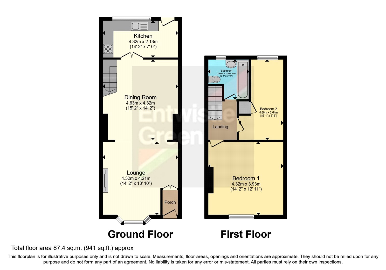Ormskirk Road, Rainford, St. Helens WA11, 2 bedroom terraced house for