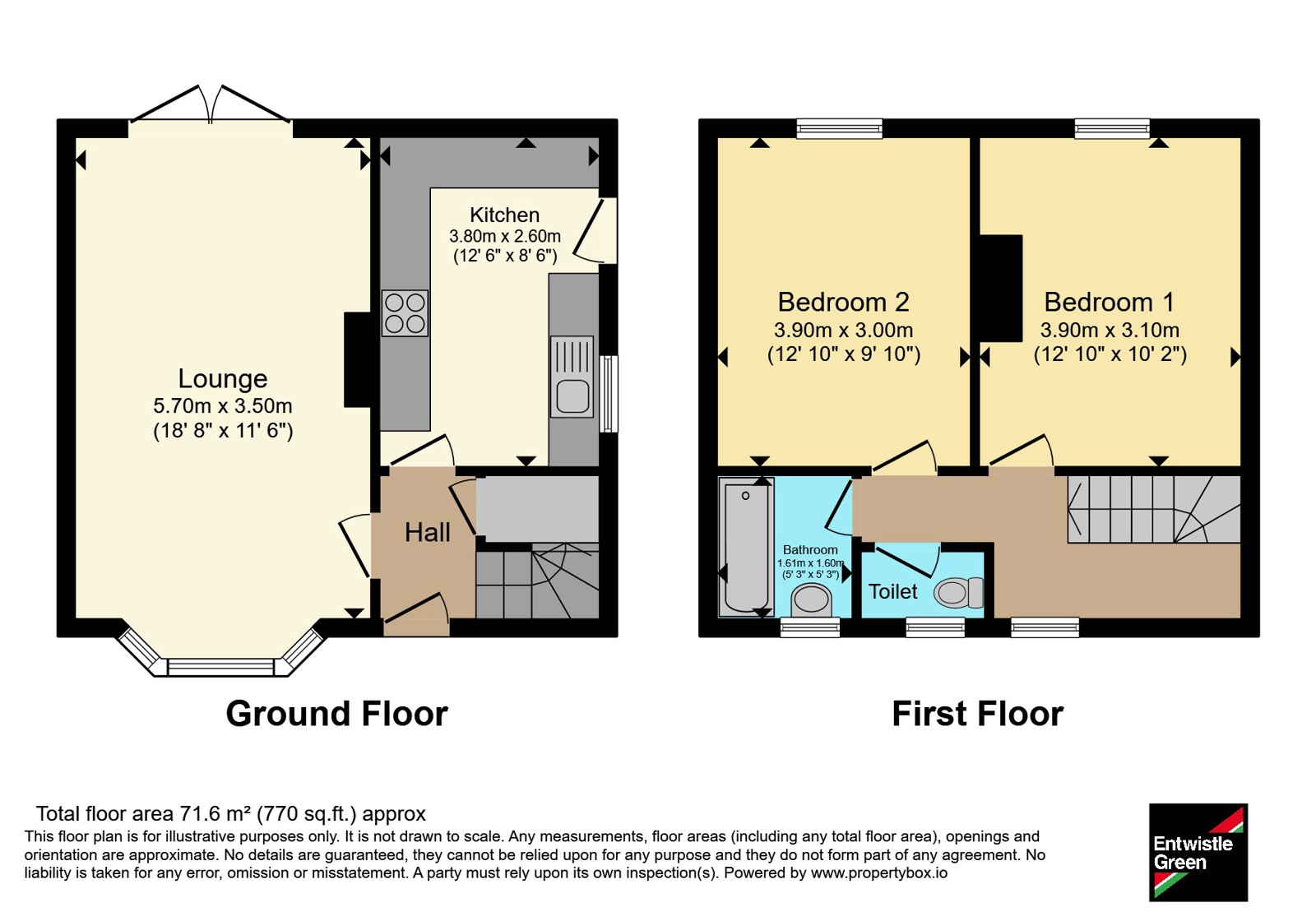 1, Isel Walk, Manchester floorplan