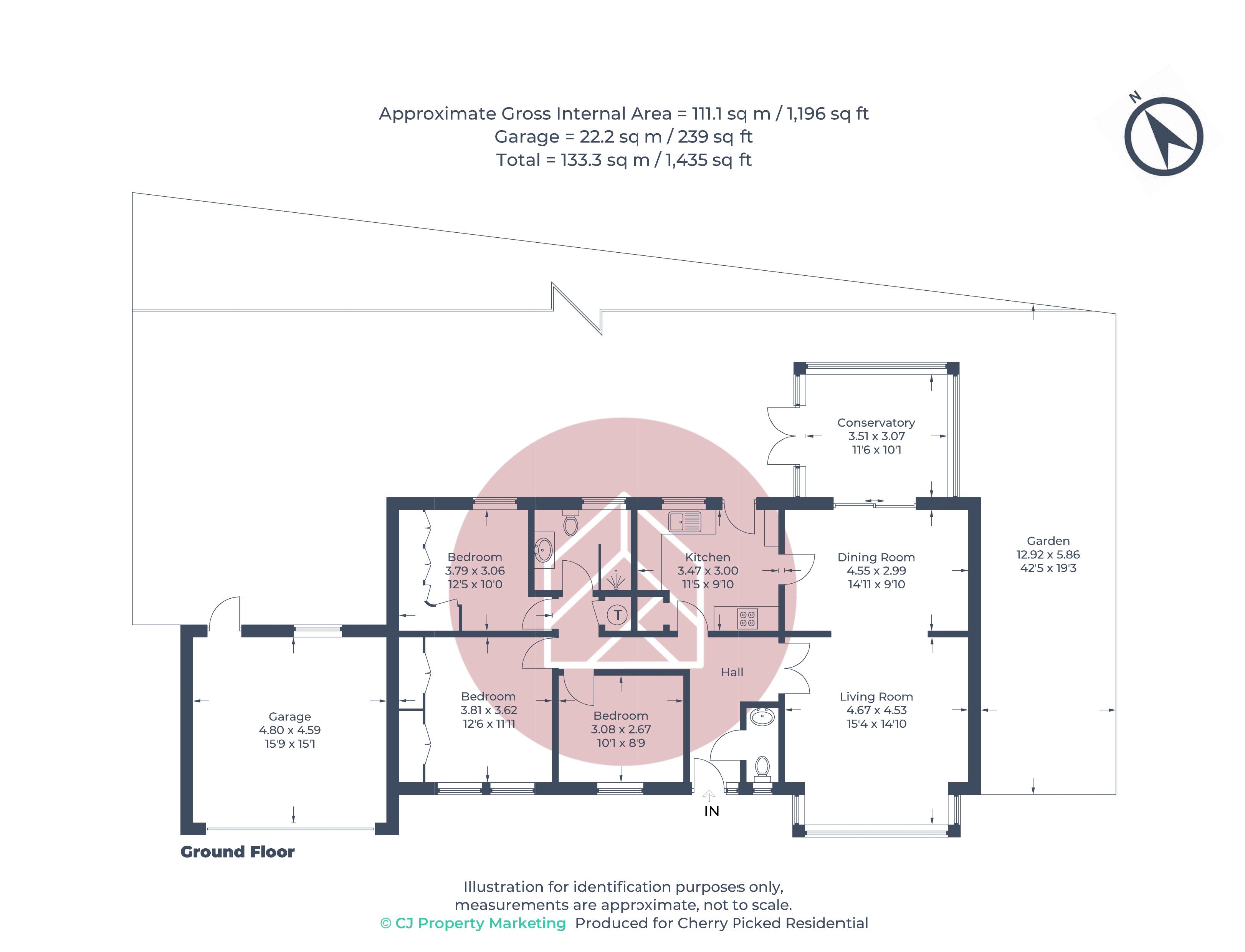 7, The Limes, Bicester floorplan