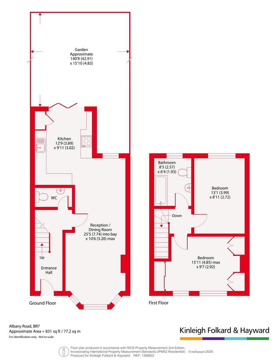 6, Albany Road, Chislehurst floorplan