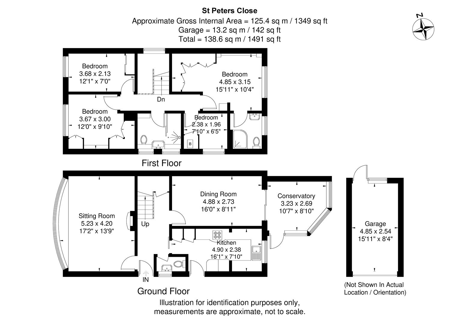 23, St. Peters Close, Burnham floorplan
