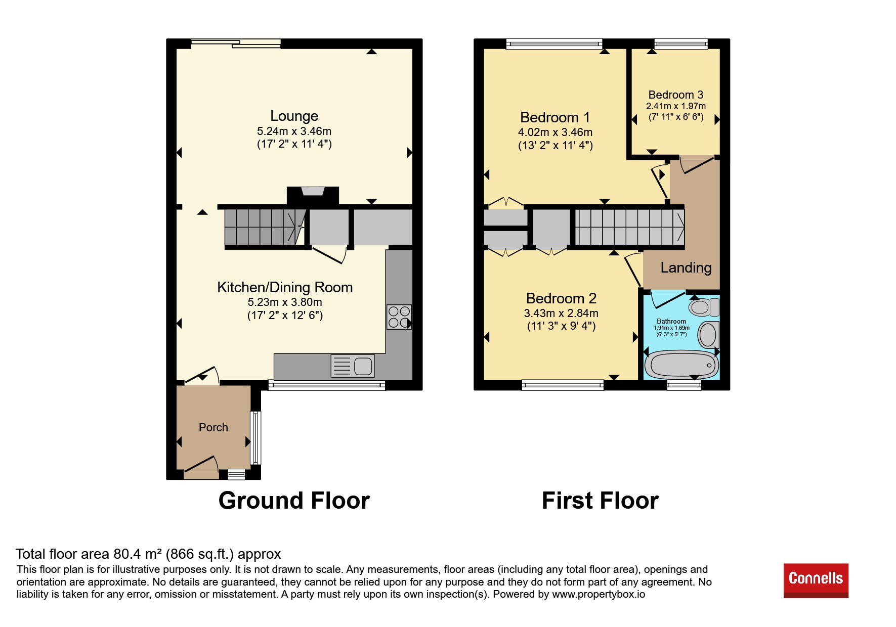 21, Helens Mead Close, Torquay floorplan