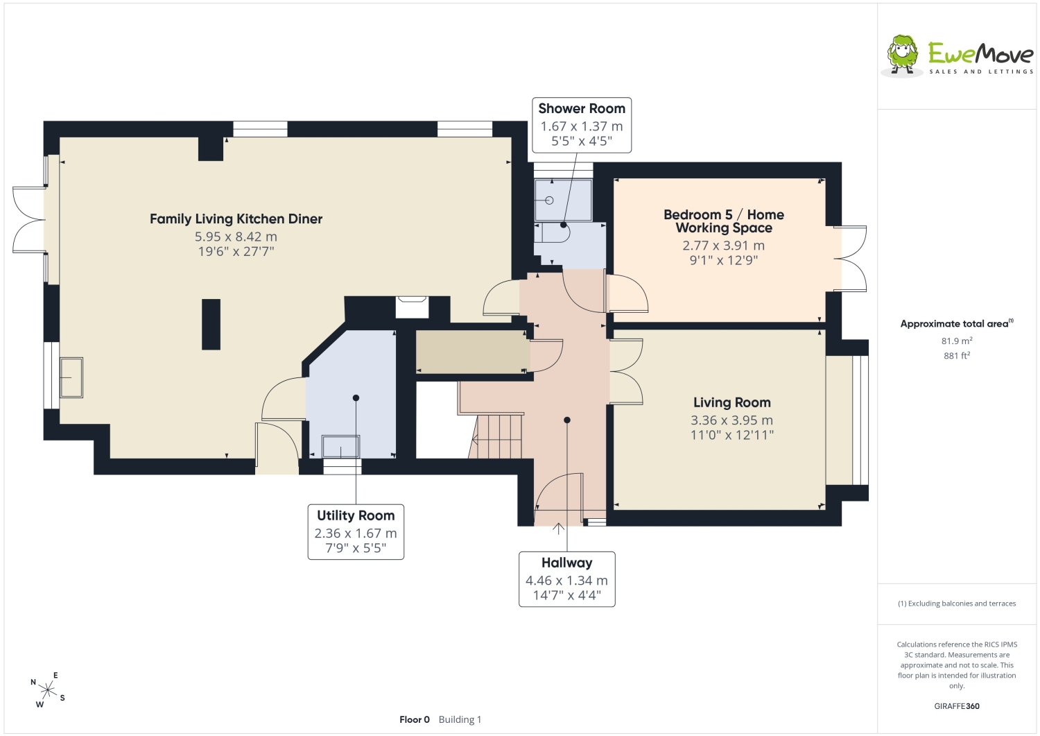 1, Park Lane, York floorplan