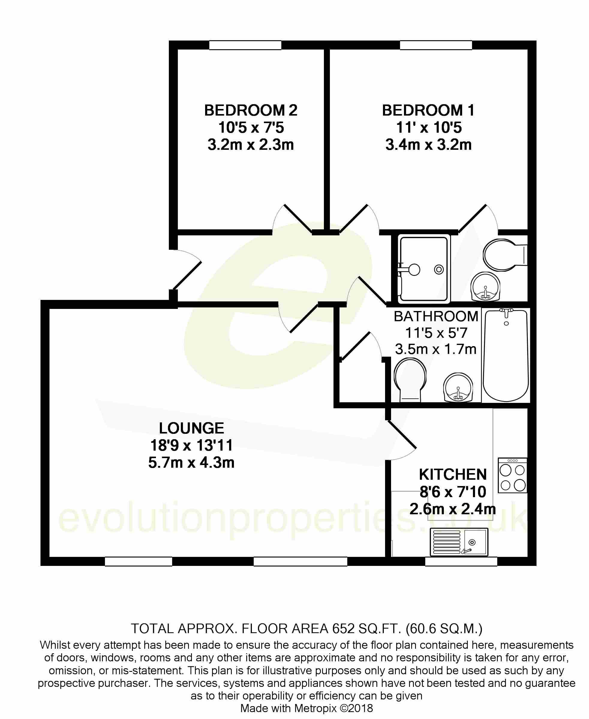 51, East Stour Way, Ashford floorplan