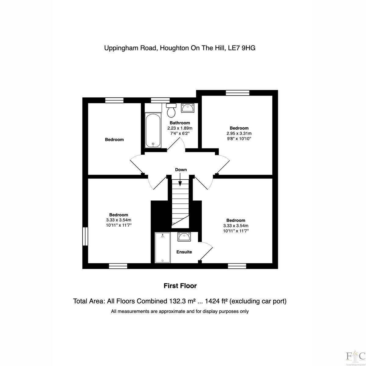 00, Uppingham Road, Leicester floorplan