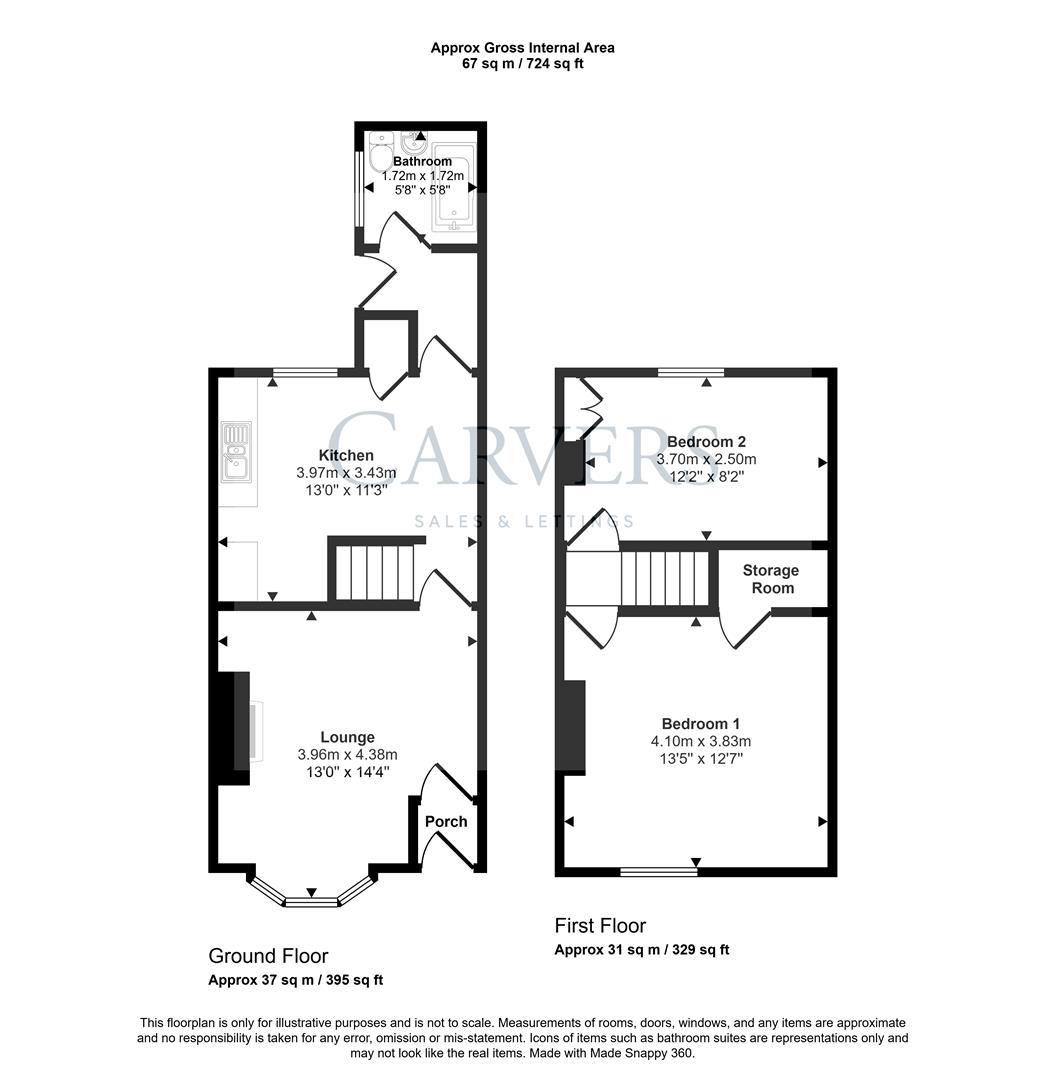 49, Wilson Street, Darlington floorplan