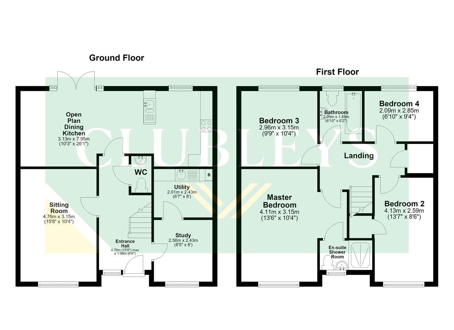 3, Barley Avenue, Pocklington floorplan