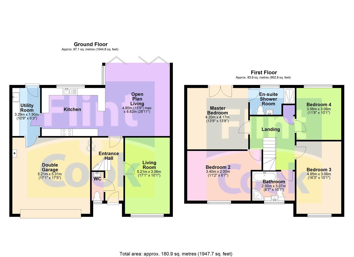 5, Apple Tree Close, Hereford floorplan