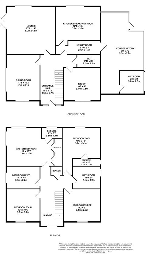 5 Bedrooms Detached house for sale in Heron Close, Stanway, Colchester, Essex CO3