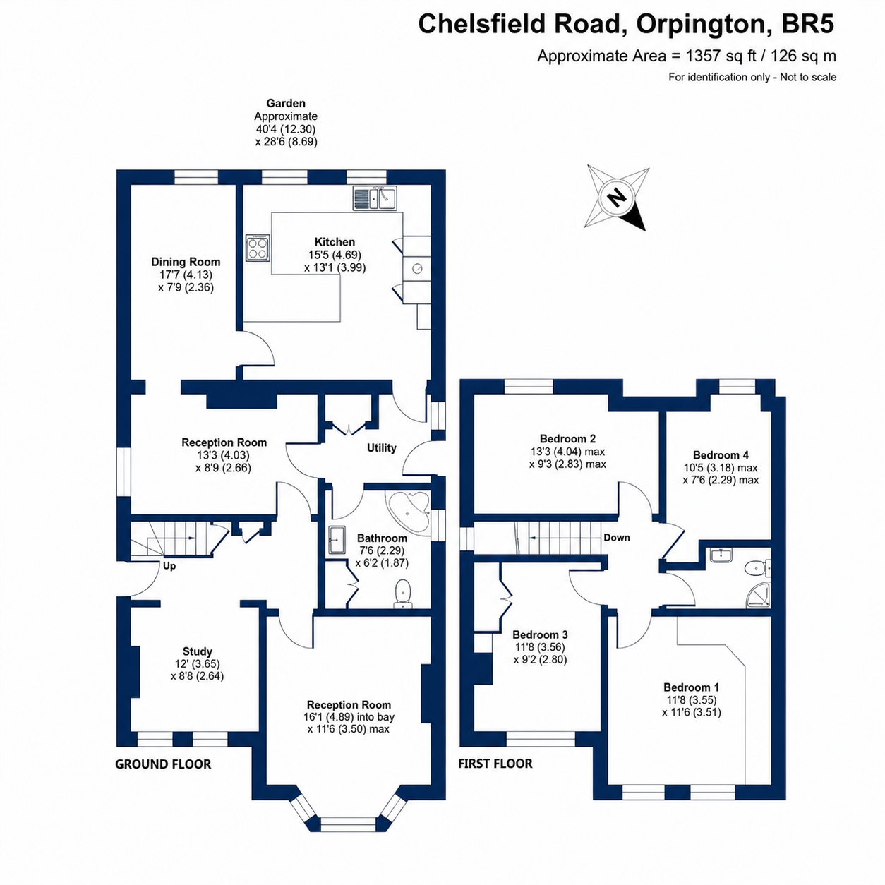 16, Chelsfield Road, Kent floorplan