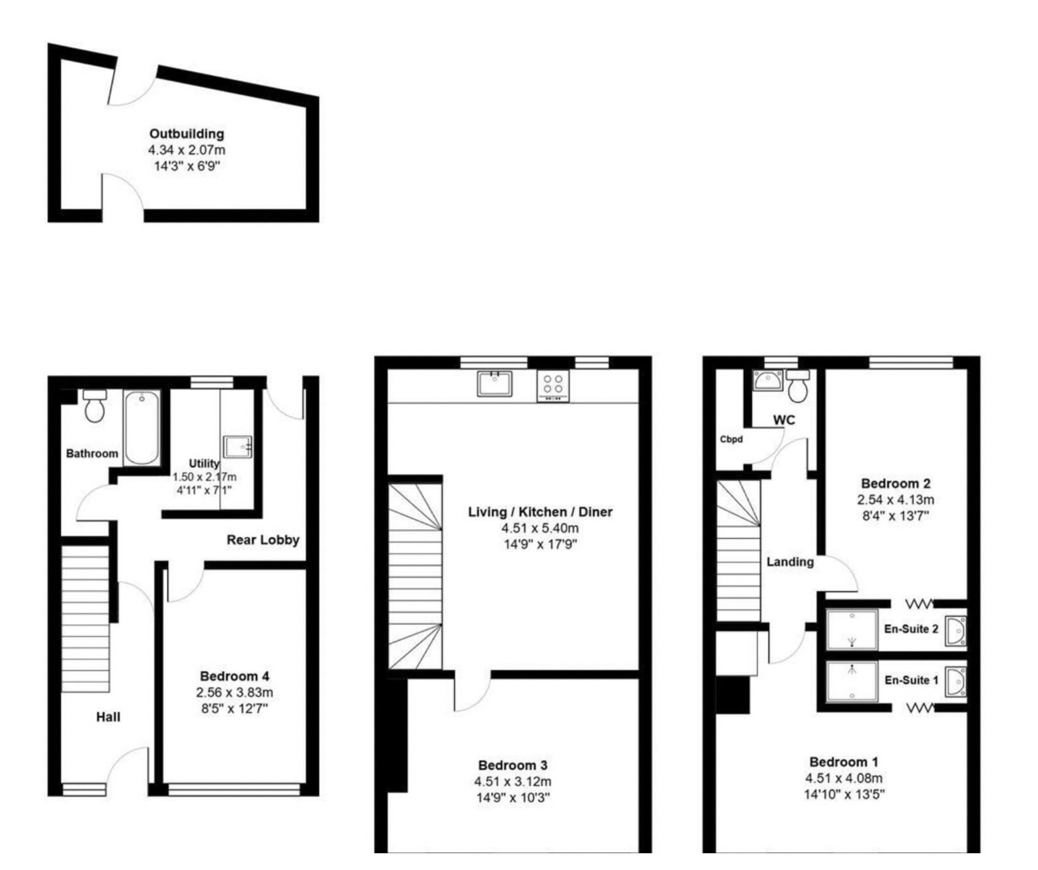 31, Somerton Close, Bridgwater floorplan