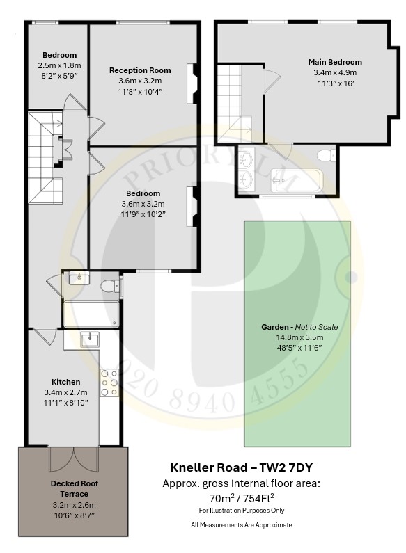 187 A, Kneller Road, Twickenham floorplan