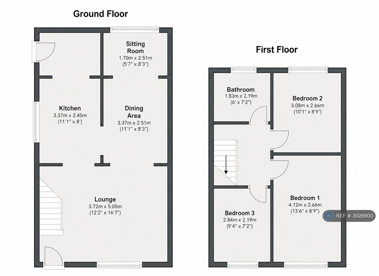 Compton Way, Middleton, Manchester floorplan