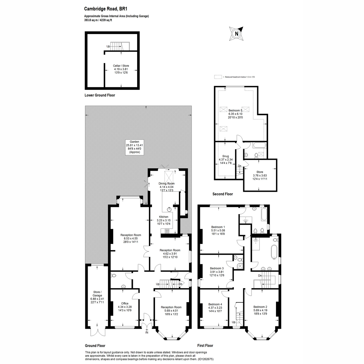 35, Cambridge Road, Bromley floorplan