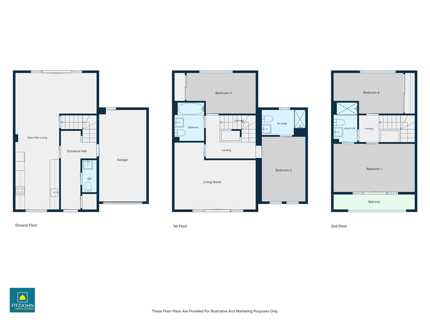 16, Chalice Close, Peterborough floorplan