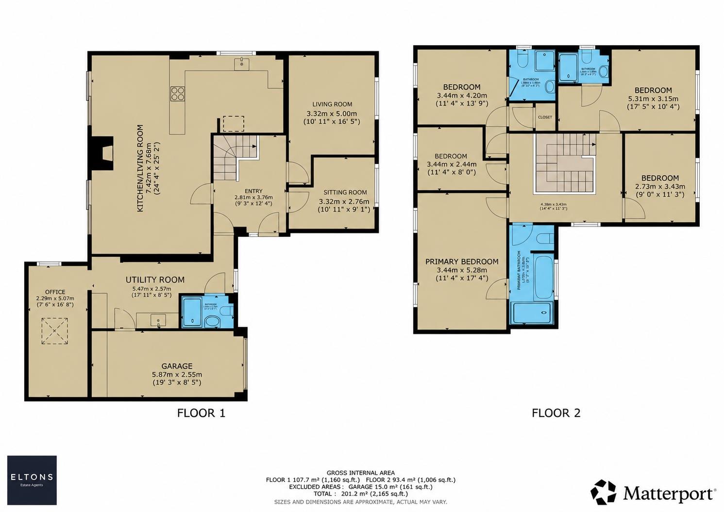 27, The Hornets, Horsham floorplan