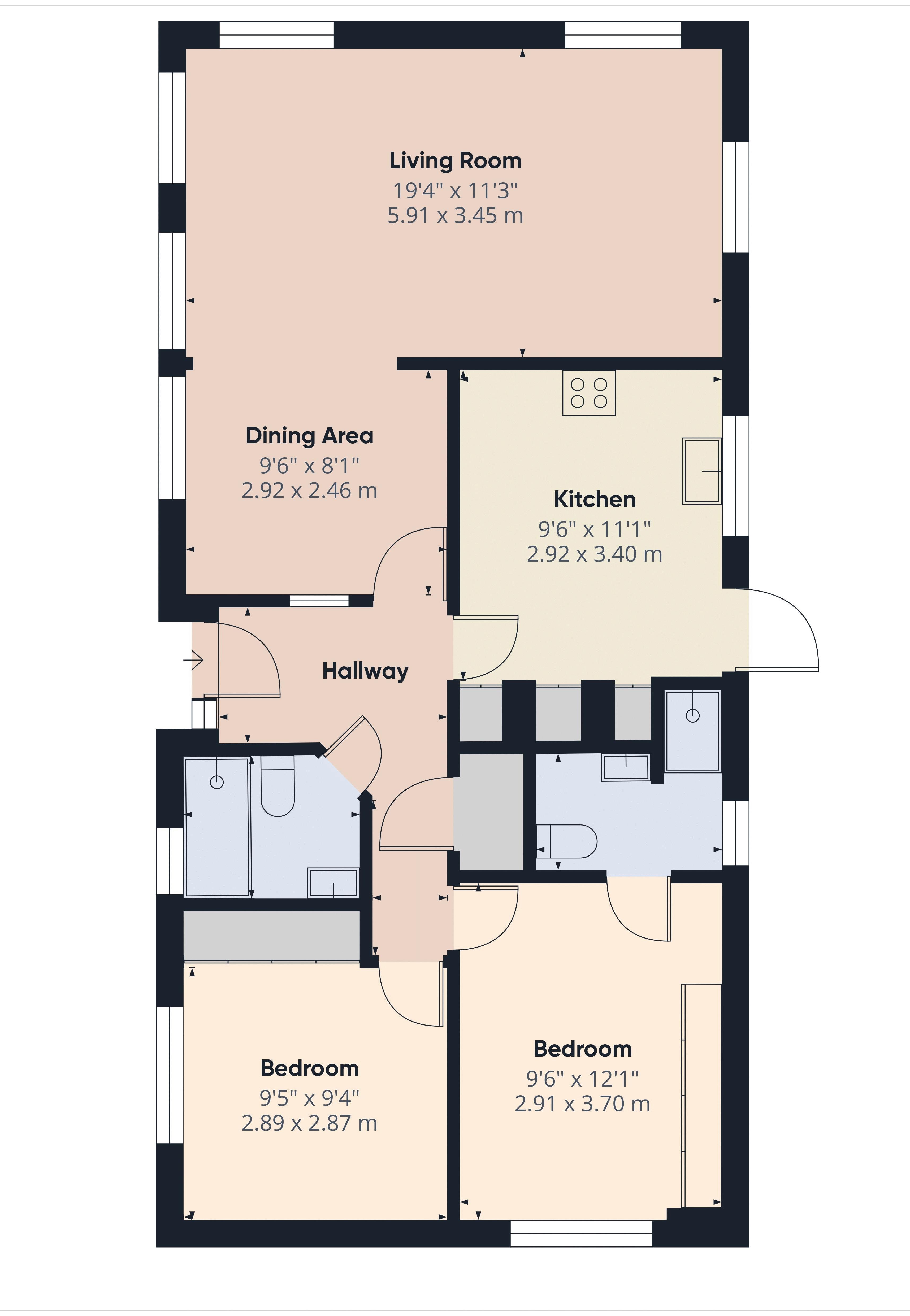 2 The Poplars, Cudworth Park, Burnt Oak Lane, Dorking floorplan