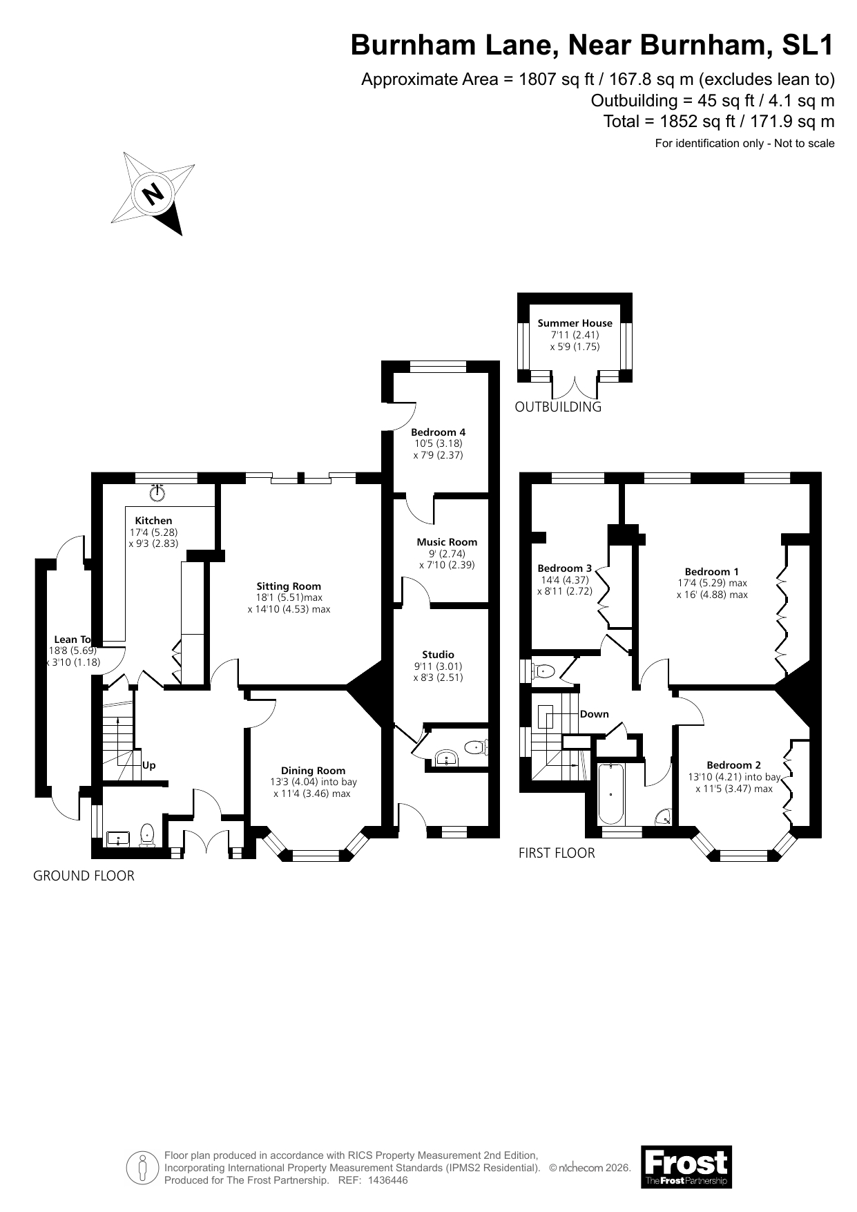 200, Burnham Lane, Berkshire floorplan
