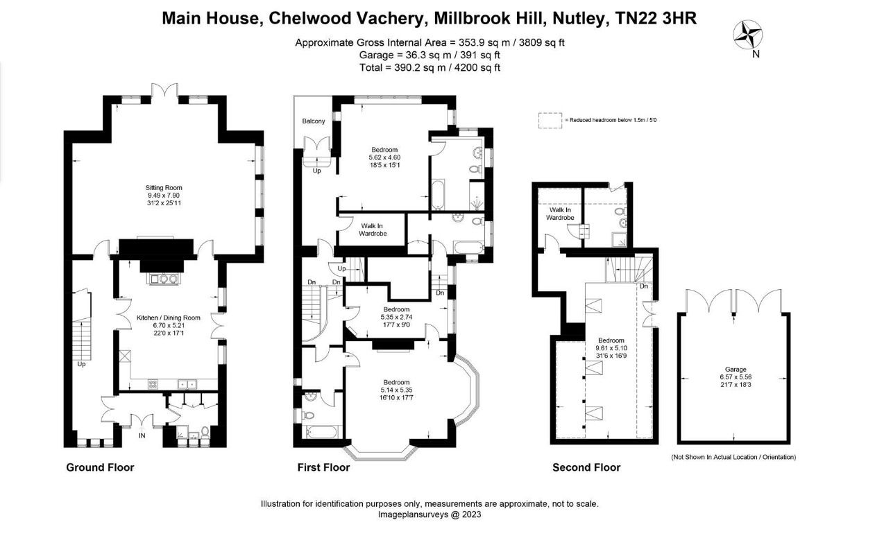 1 Chelwood Vachery, Millbrook Hill, Uckfield floorplan