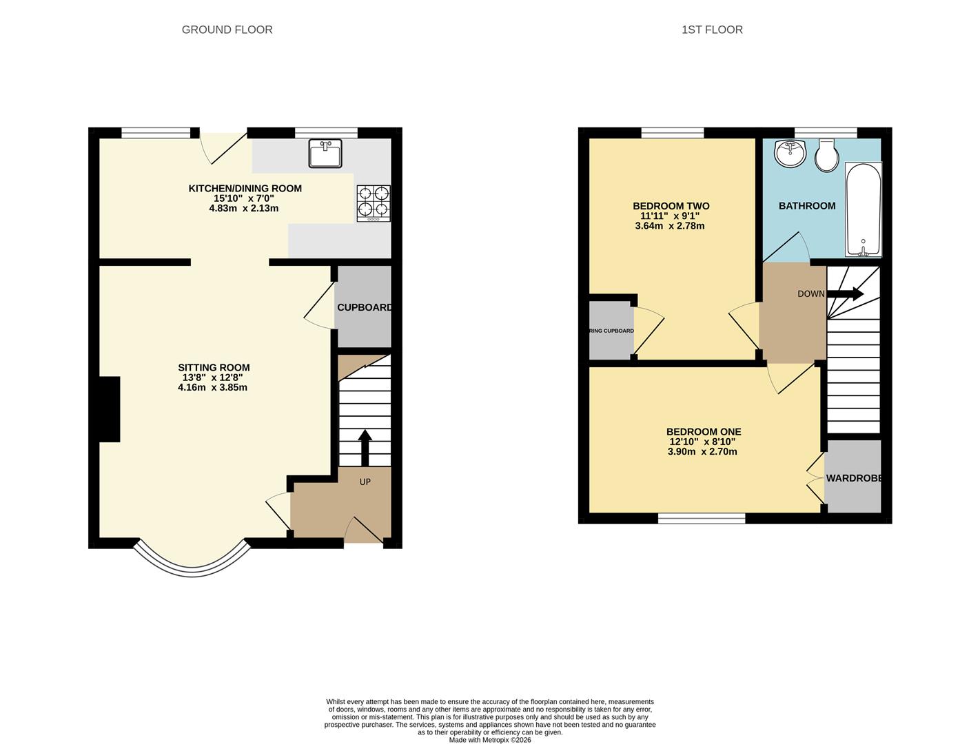 12, Larnach Close, Uckfield floorplan