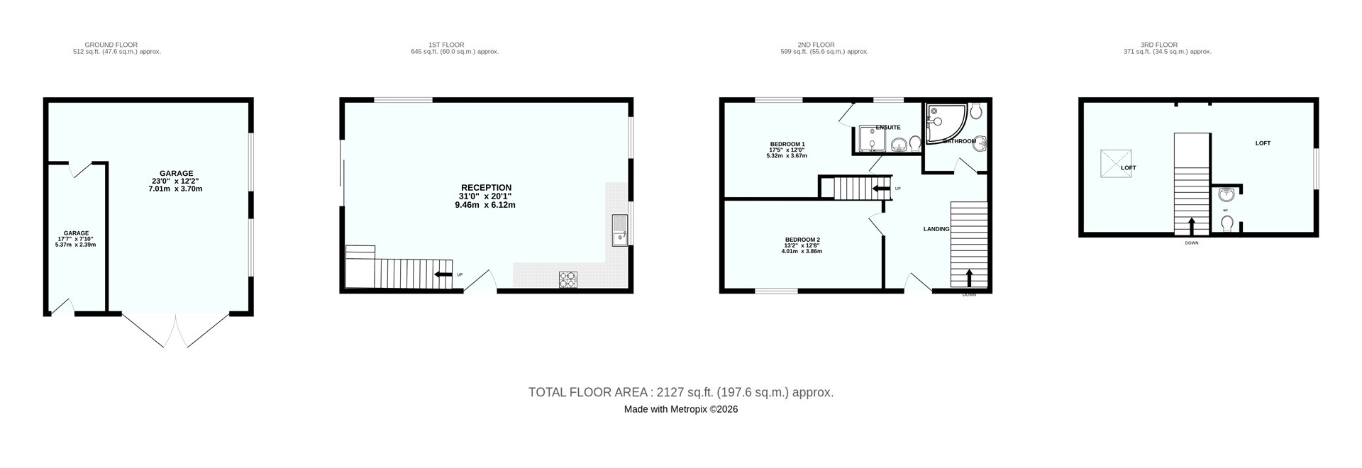 106, Billacombe Road, Devon floorplan