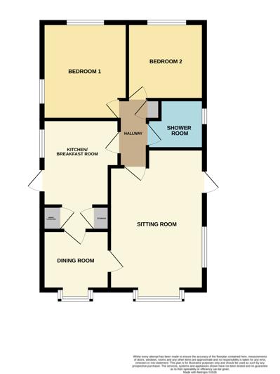 7 Orchard Garden, Victoria Road, Lowestoft floorplan