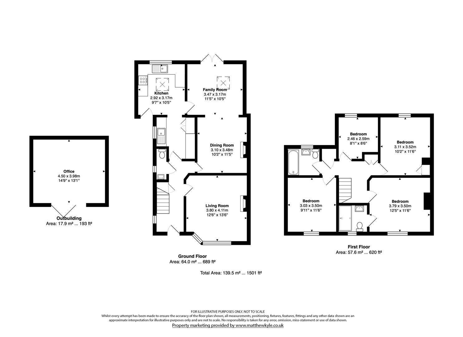 136, North Road, Hertford floorplan