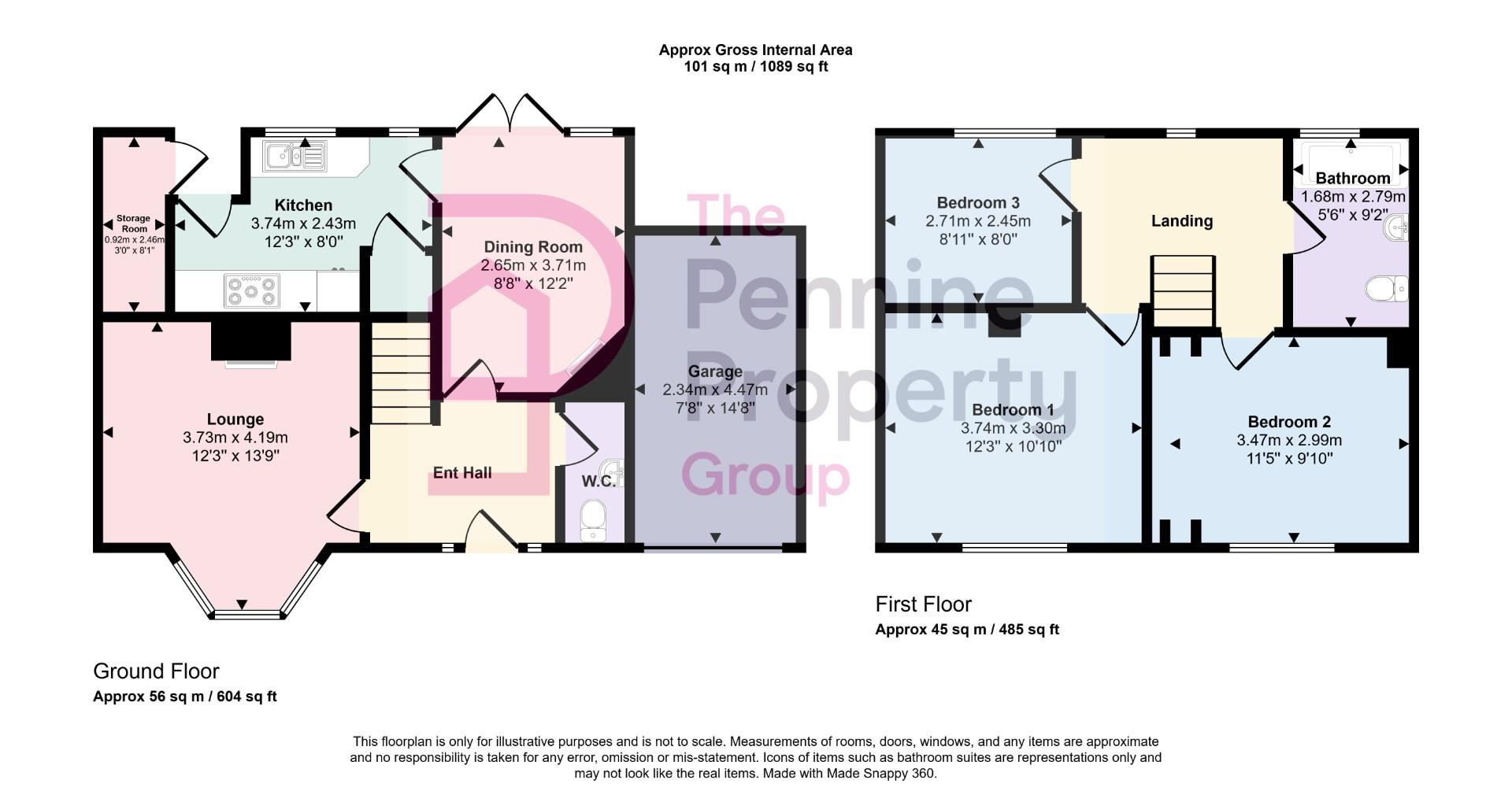 18, Mortimer Road, Sheffield floorplan