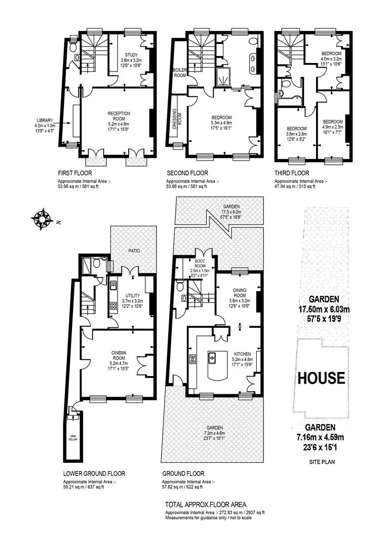 92, Camberwell Grove, London floorplan